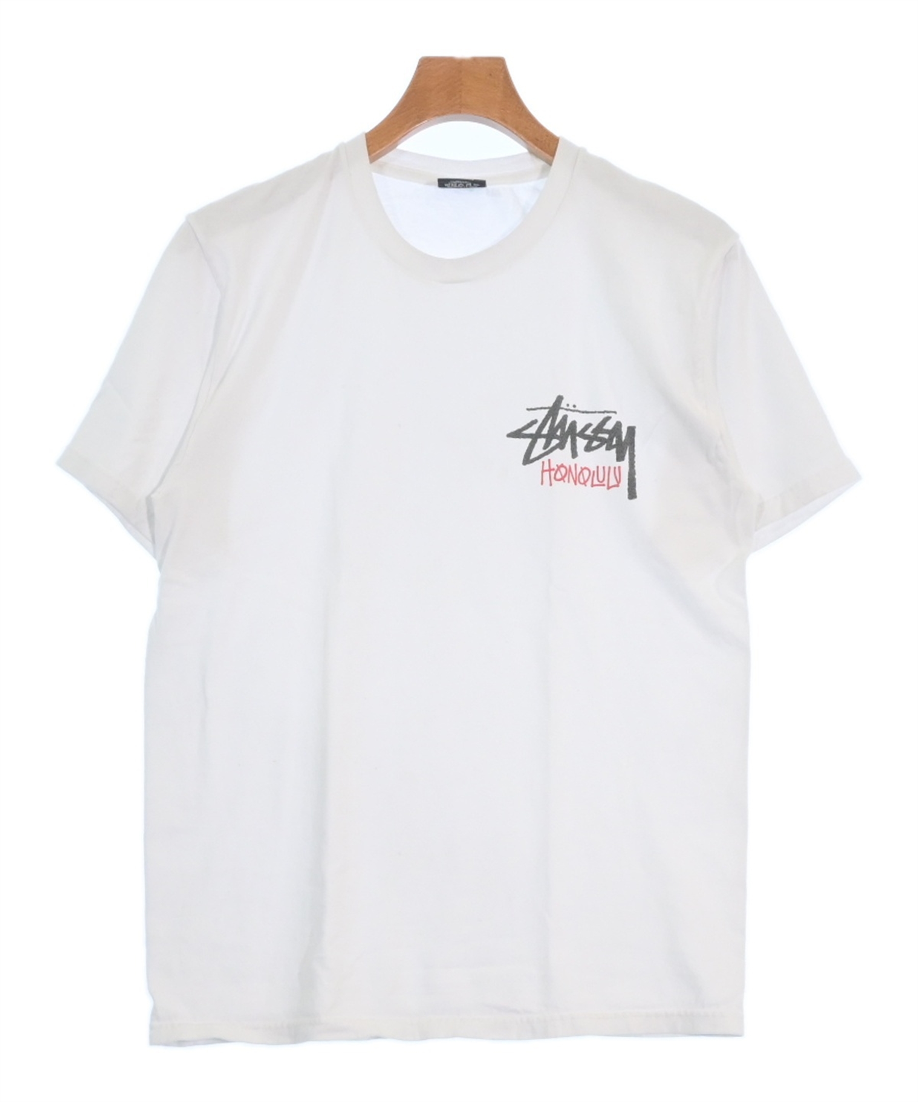 STUSSY（ステューシー）Tシャツ・カットソー 白 サイズ:M メンズ