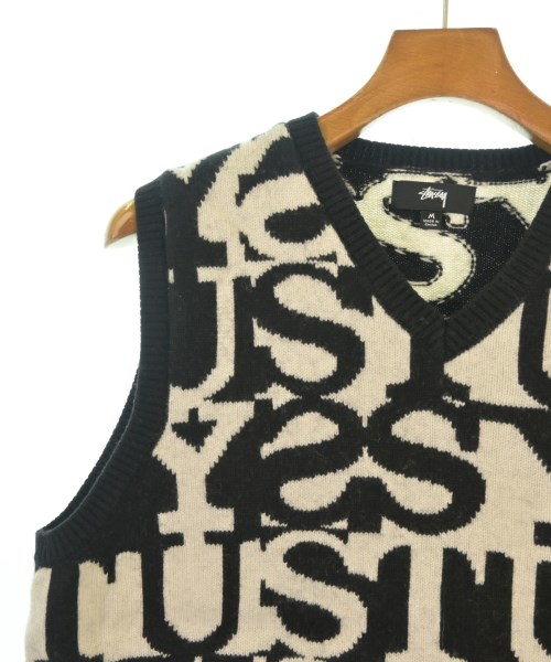STUSSY（ステューシー）ベスト 黒 サイズ:M メンズ/2200622031057