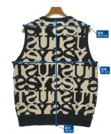 STUSSY（ステューシー）ベスト 黒 サイズ:M メンズ/2200622031057