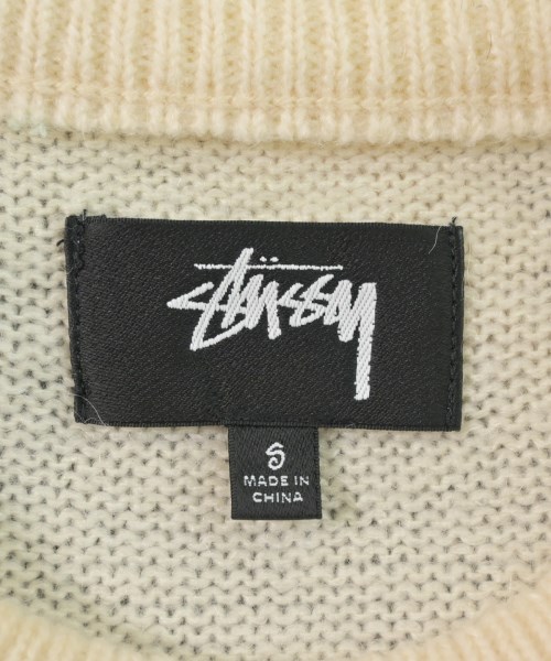 STUSSY（ステューシー）ニット・セーター 白 サイズ:S メンズ/2200622638034