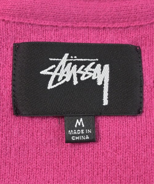STUSSY（ステューシー）カーディガン ピンク サイズ:M メンズ/2200622638041