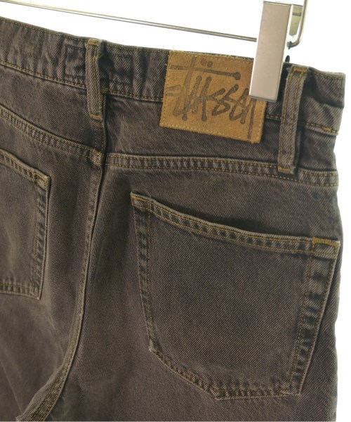 STUSSY（ステューシー）デニムパンツ 茶 サイズ:28(S位) メンズ/2200622998015