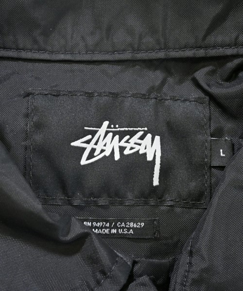 STUSSY（ステューシー）カジュアルシャツ 黒 サイズ:L メンズ/2200623957011