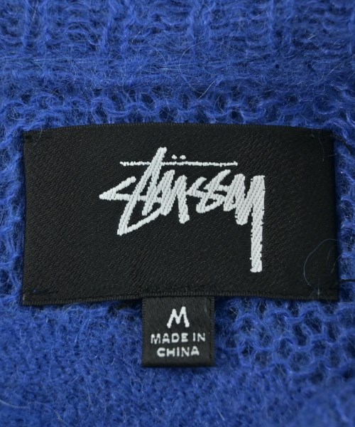STUSSY（ステューシー）ニット・セーター 青 サイズ:M メンズ/2200626743024