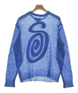 STUSSY（ステューシー）ニット・セーター 青 サイズ:M メンズ/2200626743024