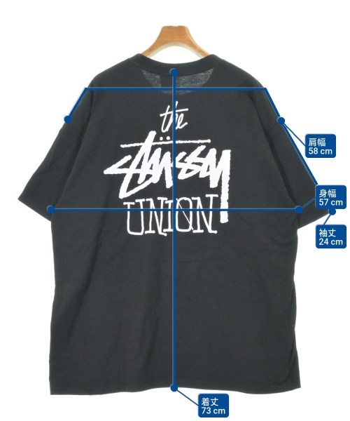 STUSSY（ステューシー）Tシャツ・カットソー 黒 サイズ:XL メンズ/2200626787066