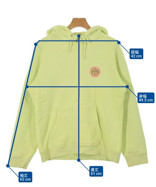 STUSSY（ステューシー）パーカー 緑 サイズ:S メンズ/2200615453026