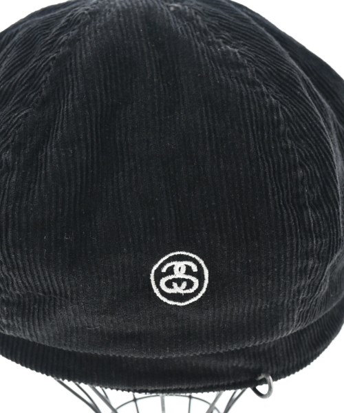 STUSSY（ステューシー）キャスケット 黒 サイズ:59cm メンズ/2200626808099