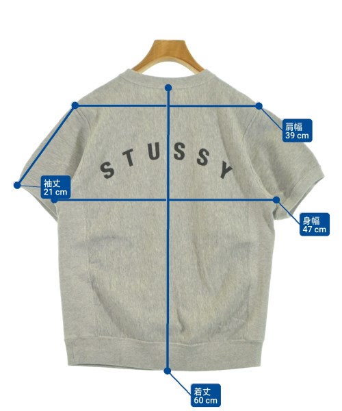 STUSSY（ステューシー）スウェット グレー サイズ:S メンズ/2200627805028