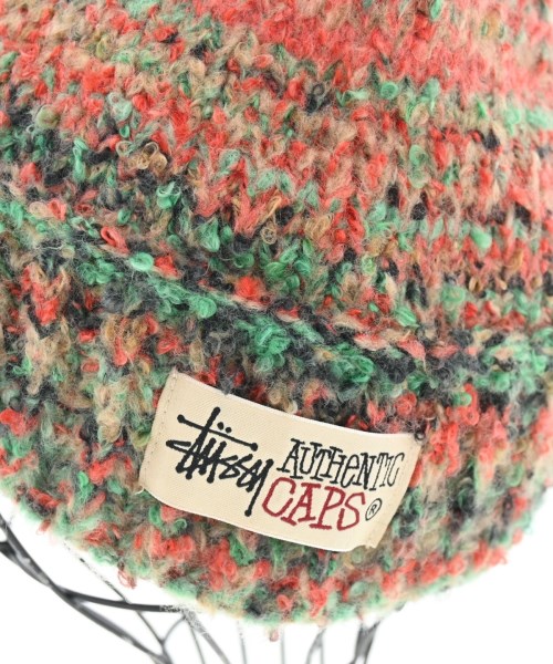 STUSSY（ステューシー）ニットキャップ・ビーニー 緑 サイズ:OSFA メンズ/2200628757067