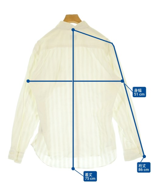 STUSSY（ステューシー）カジュアルシャツ 白 サイズ:L メンズ/2200628967046