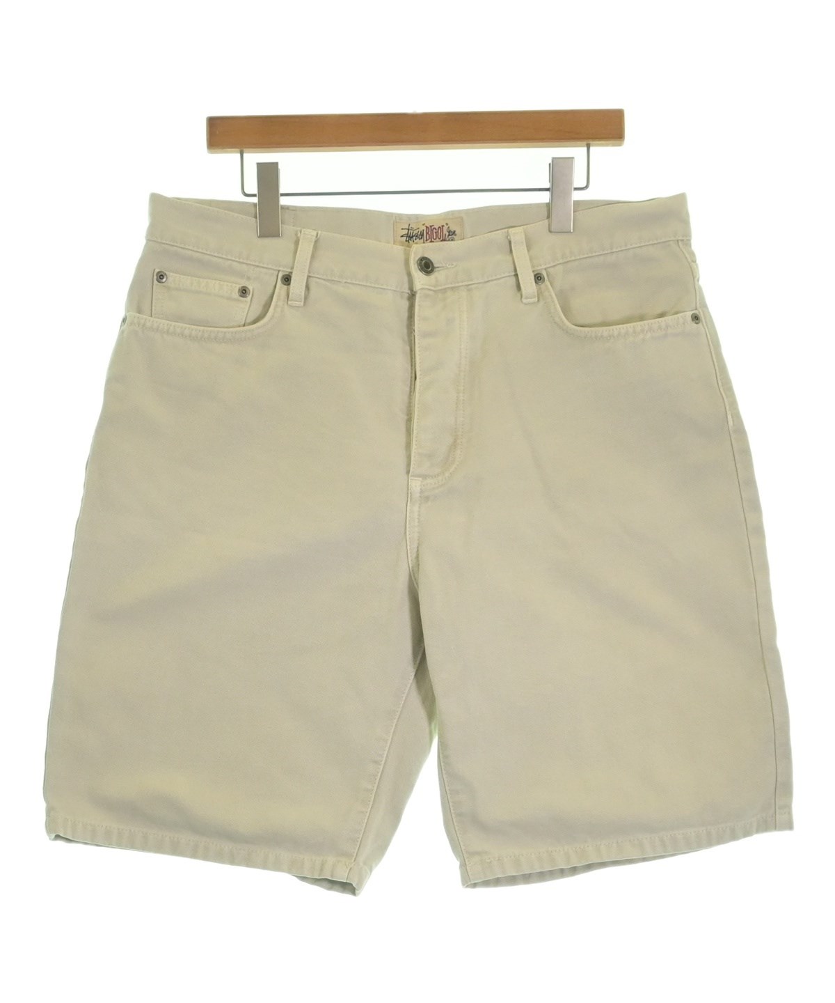 STUSSY（ステューシー）ショートパンツ 白 サイズ:34(XL位) メンズ