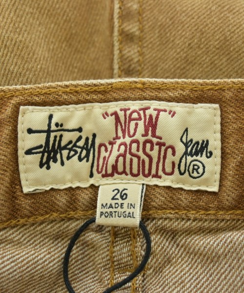 STUSSY（ステューシー）デニムパンツ 茶 サイズ:26(M位) レディース/2200630130049