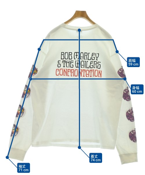 STUSSY（ステューシー）Tシャツ・カットソー 白 サイズ:XL メンズ/2200616515884