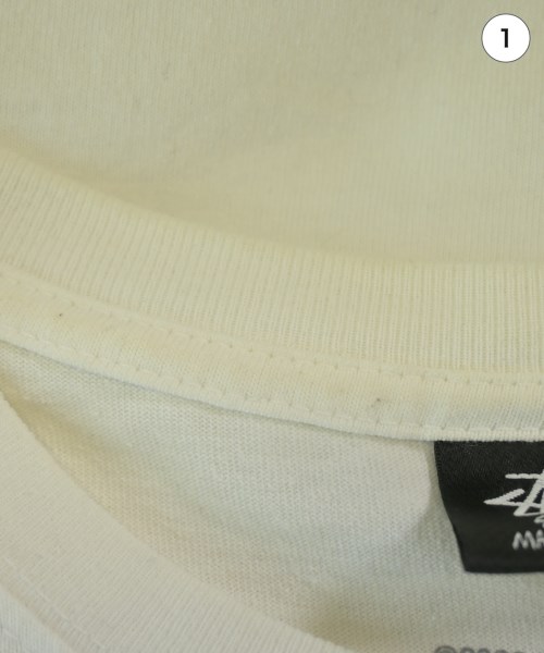 STUSSY（ステューシー）Tシャツ・カットソー 白 サイズ:XL メンズ/2200616515884