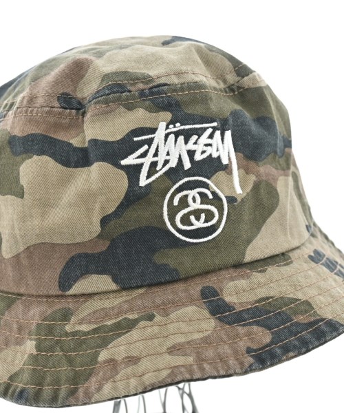 STUSSY（ステューシー）ハット カーキ サイズ:S/M メンズ/2200630589243