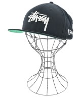 STUSSY（ステューシー）キャップ 黒 サイズ:57.7cm メンズ/2200630589267