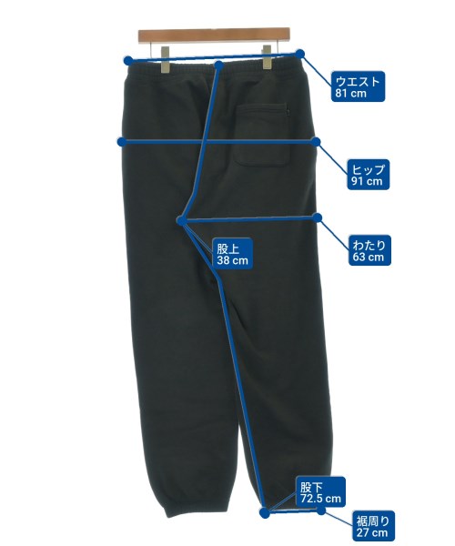 STUSSY（ステューシー）スウェットパンツ 黒 サイズ:M メンズ/2200630634035