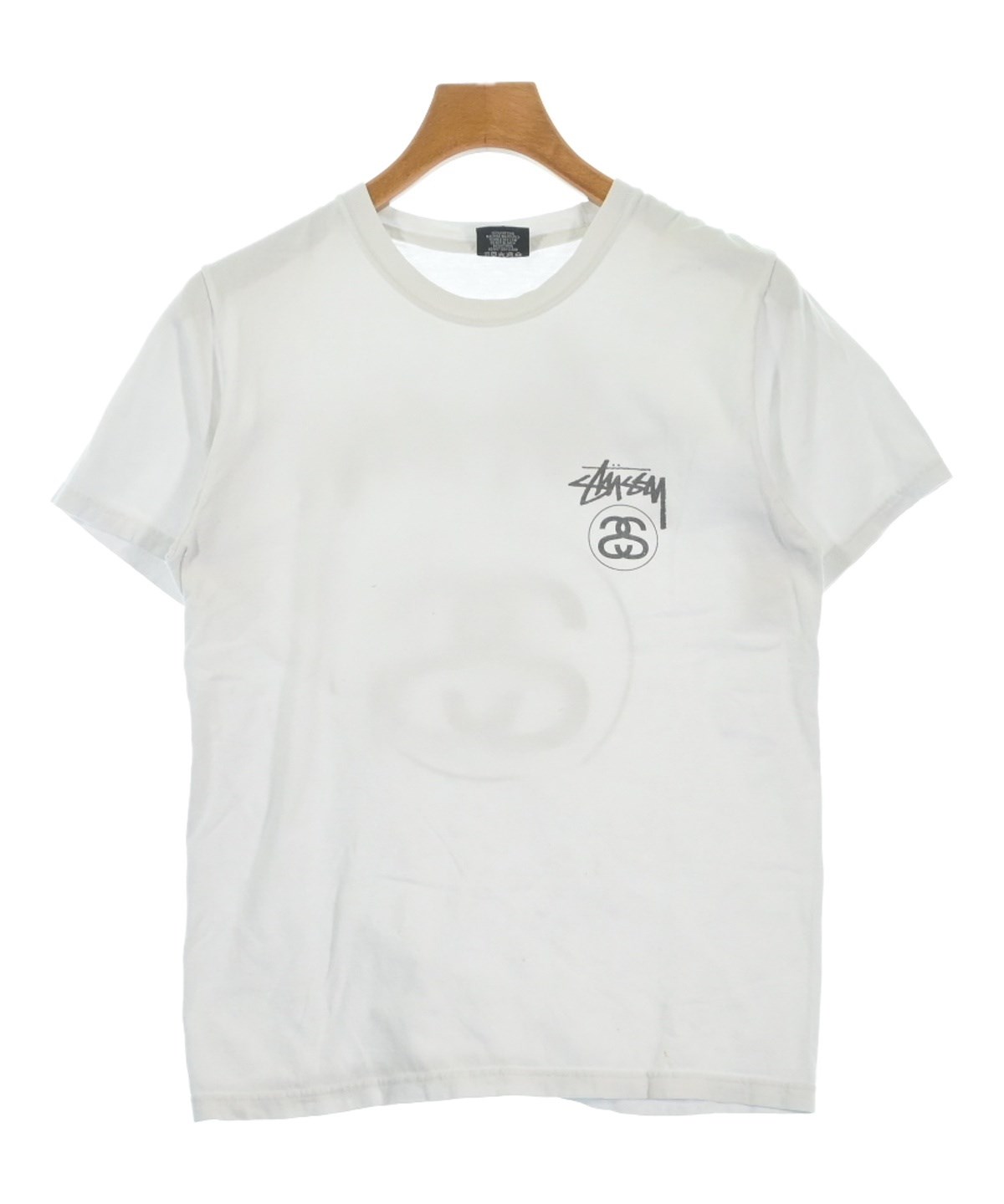 STUSSY（ステューシー）Tシャツ・カットソー 白 サイズ:S メンズ