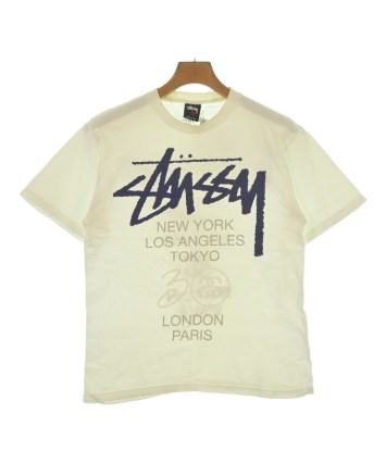 STUSSY（ステューシー）Tシャツ・カットソー 白 サイズ:S メンズ