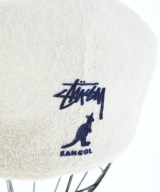 STUSSY（ステューシー）ハンチング・ベレー帽 白 サイズ:L メンズ/2200631908029