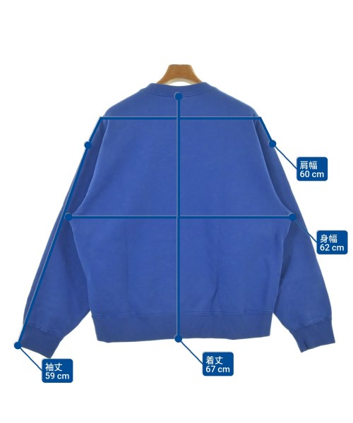 STUSSY（ステューシー）スウェット 青 サイズ:M メンズ/2200632909087