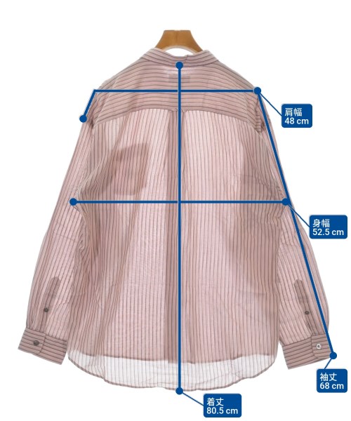 STUSSY（ステューシー）カジュアルシャツ ピンク サイズ:M メンズ/2200609028063