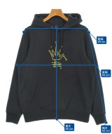 STUSSY（ステューシー）パーカー 黒 サイズ:S メンズ/2200633682071