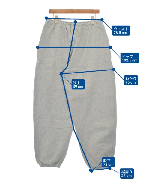 STUSSY（ステューシー）スウェットパンツ グレー サイズ:L メンズ/2200633806040