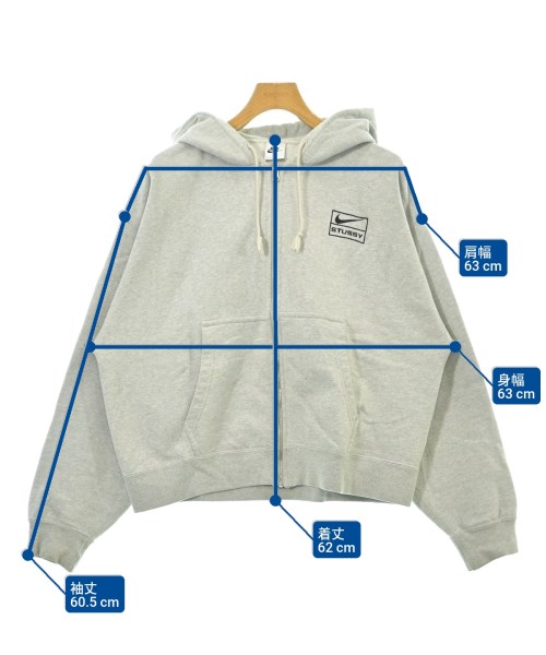 STUSSY（ステューシー）パーカー グレー サイズ:M メンズ/2200610894060