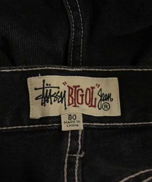 STUSSY（ステューシー）デニムパンツ 黒 サイズ:30(M位) メンズ/2200611810021
