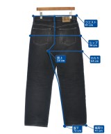 STUSSY（ステューシー）デニムパンツ 黒 サイズ:30(M位) メンズ/2200611810021