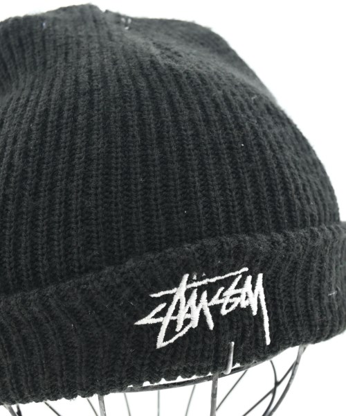 STUSSY（ステューシー）ニットキャップ・ビーニー 黒 サイズ:O/S メンズ/2200611970046