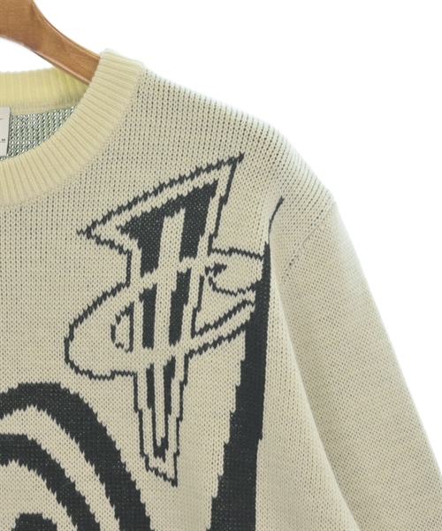STUSSY（ステューシー）ニット・セーター 白 サイズ:M メンズ/2200612950115