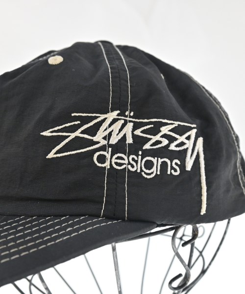 STUSSY（ステューシー）キャップ 黒 サイズ:M メンズ/2200614896077