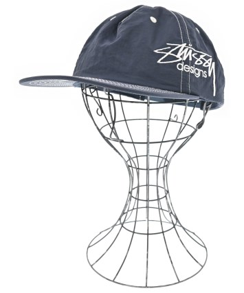 STUSSY（ステューシー）キャップ 紺 サイズ:M メンズ/2200614896084