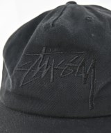 STUSSY（ステューシー）キャップ 黒 サイズ:M メンズ/2200614896091