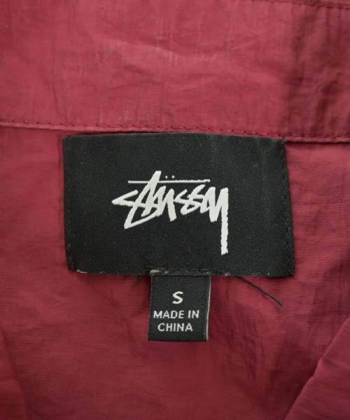 STUSSY（ステューシー）カジュアルシャツ 赤 サイズ:S メンズ/2200615495026