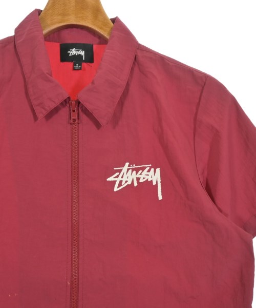 STUSSY（ステューシー）カジュアルシャツ 赤 サイズ:S メンズ/2200615495026