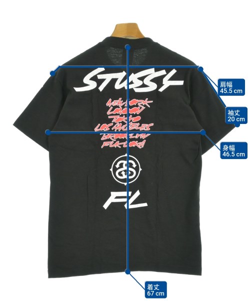 STUSSY（ステューシー）Tシャツ・カットソー 黒 サイズ:M メンズ/2200609259047