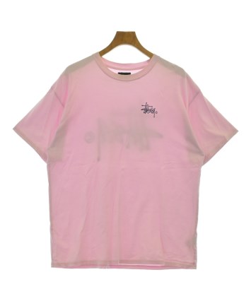 STUSSY（ステューシー）Tシャツ・カットソー ピンク サイズ:S メンズ