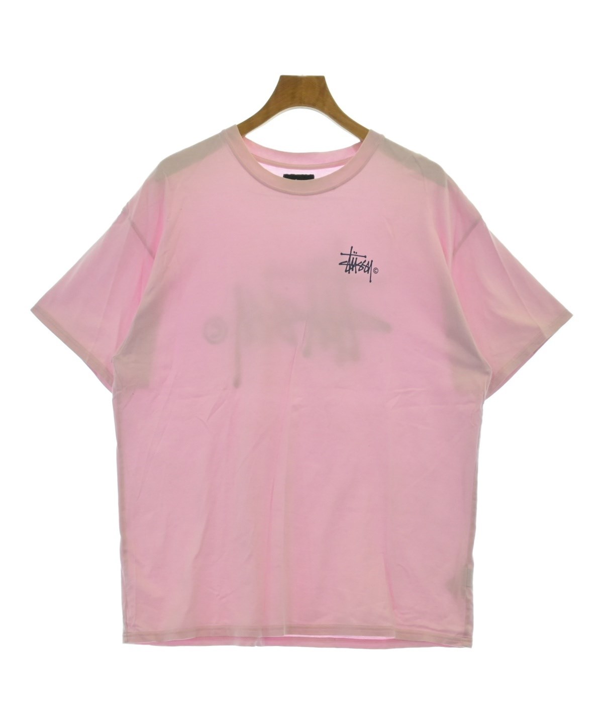 STUSSY（ステューシー）Tシャツ・カットソー ピンク サイズ:S メンズ