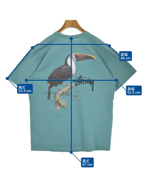 STUSSY（ステューシー）Tシャツ・カットソー 青 サイズ:M メンズ/2200617774051