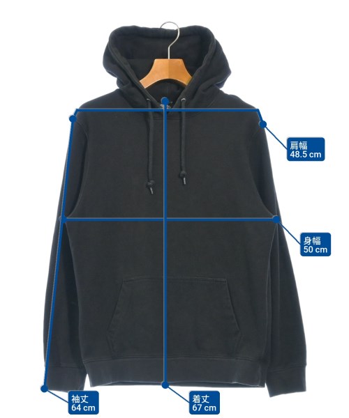 STUSSY（ステューシー）パーカー 黒 サイズ:M メンズ/2200617791034