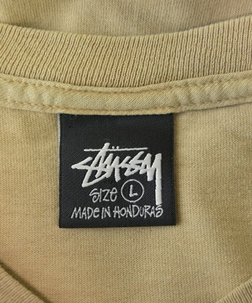 STUSSY（ステューシー）Tシャツ・カットソー ベージュ サイズ:L メンズ/2200617791119