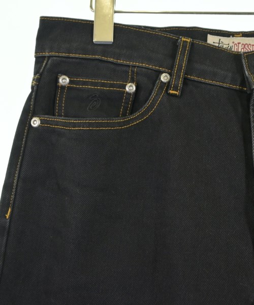 STUSSY（ステューシー）デニムパンツ 黒 サイズ:30(M位) メンズ/2200618819027