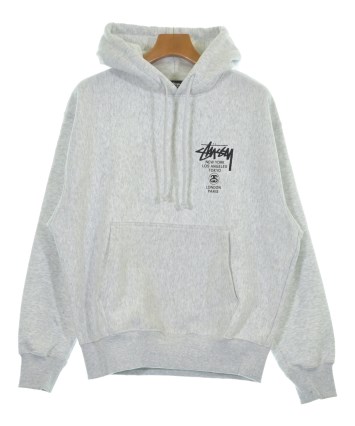 STUSSYグレー ジッパー付きセーター Sサイズ Stussy × Nike Knit Sweater ニット セーター ○関送無料