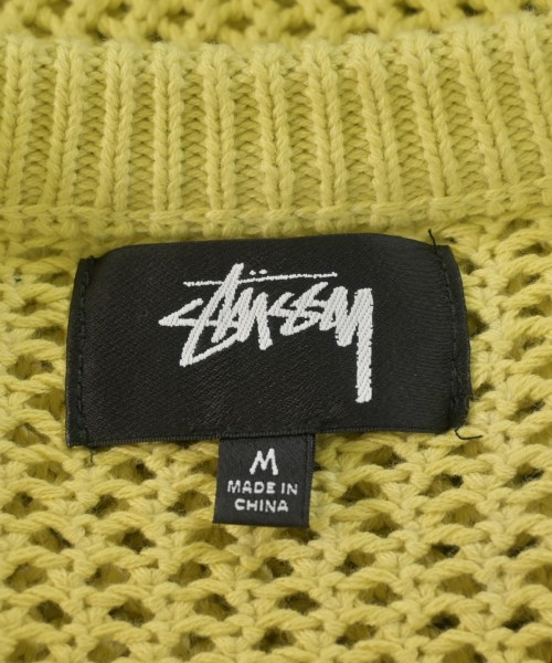 STUSSY（ステューシー）ニット・セーター 黄 サイズ:M メンズ/2200572008017