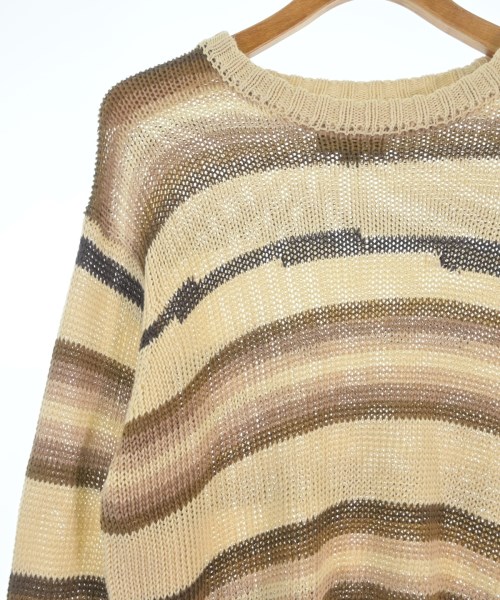 STUSSY（ステューシー）ニット・セーター ベージュ サイズ:S メンズ/2200572072094