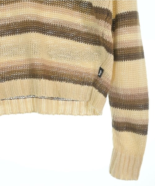 STUSSY（ステューシー）ニット・セーター ベージュ サイズ:S メンズ/2200572072094